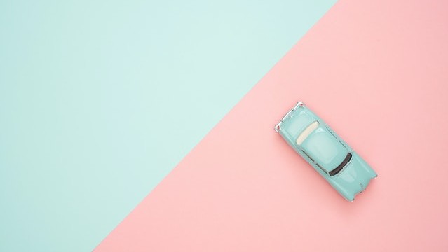 pastel car