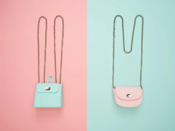 pastel bags